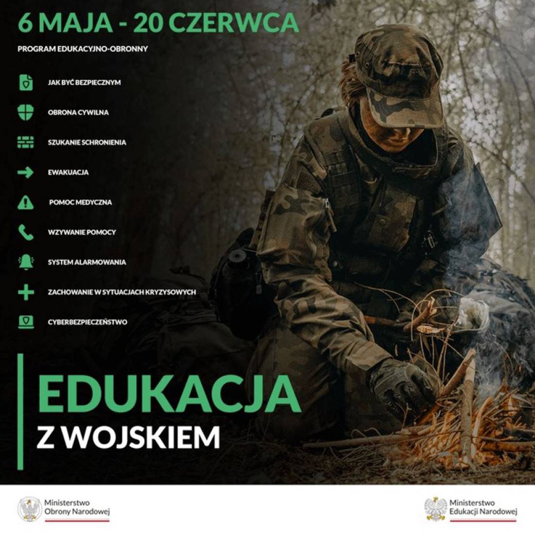 &quot;Edukacja z wojskiem&quot;.