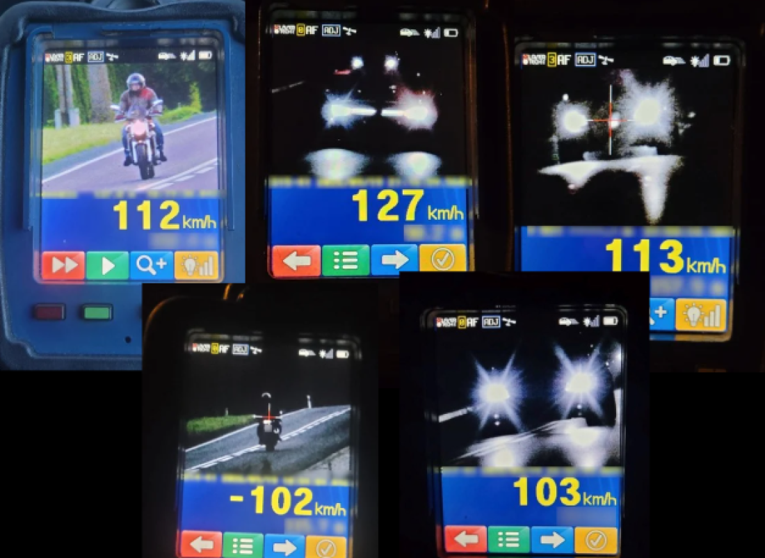 Powiat suski: pięciu kierowców straciło prawa jazdy. Rekordzista pędził 127 km/h.