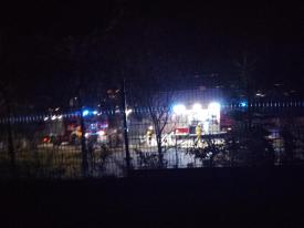 Interwencja Straży Pożarnej w Suchej Beskidzkiej. 