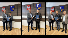 Nowe inwestycje drogowe w Gminie Jordanów – podpisano umowy z wykonawcami. 