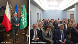 Krzysztof Klęczar w ścisłym kierownictwie PSL. Ważny weekend dla małopolskich ludowców.