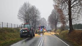  Pilne ostrzeżenie drogowe- w kierunku Oświęcim–Zator (DK 44).