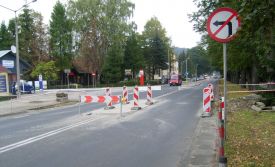Sucha Beskidzka: Ruszyła budowa nowego przejścia dla pieszych