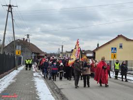 Orszak Trzech Króli w Zembrzycach.