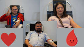 Akcja honorowego oddawania krwi w OSP Jordanów.