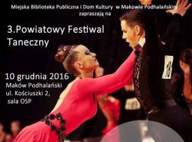 Zgłoś się do udziału w Powiatowym Festiwalu Tanecznym!