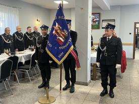 Walne zebranie sprawozdawczo-wyborcze OSP w Toporzysku. Wybrano nowe władze jednostki