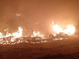 Pożar siana w gminie Jordanów – na miejscu OSP KSRG Toporzysko oraz JRG Sucha Beskidzka!