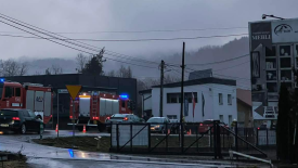 Kolizja na DK28 w Białce. Utrudnienia w ruchu.