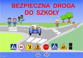 Policjanci będą dbać o bezpieczeństwo uczniów. 