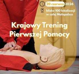 Krajowy Trening Pierwszej Pomocy. Sprawdź, gdzie odbędą się wydarzenia w powiecie suskim.