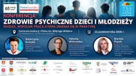 Zdrowie psychiczne dzieci i młodzieży. Eksperci spotkają się w Suchej Beskidzkiej już 22 października.