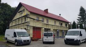  Trwa termomodernizacja budynków OSP w Wysokiej i w Toporzysku