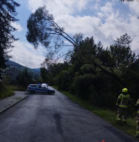 Interwencja OSP Stryszawa