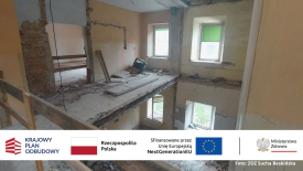 Postępy modernizacji Zakładu Opiekuńczo-Leczniczego w Makowie Podhalańskim.