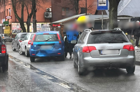 Kolizja samochodowa w Suchej Beskidzkiej !