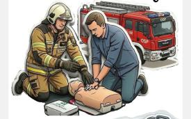 Nauczą, jak ratować życie. Strażacy z Sidziny zapraszają na szkolenie z pierwszej pomocy.