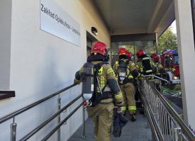 Ćwiczenia ratownicze w ZOL i Oddziale Medycyny Paliatywnej w Makowie Podhalańskim.