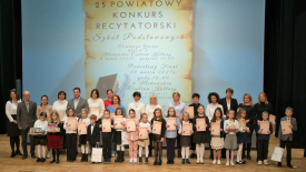 XXV Powiatowy Konkurs Recytatorski klas 0-V.