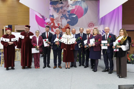 Wyróżnienie dla powiatu suskiego i ZOZ w Suchej Beskidzkiej podczas jubileuszu ANS.