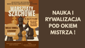 Warsztaty szachowe w Stryszawie. Nauka i rywalizacja pod okiem mistrza.