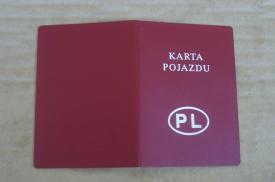 Karta pojazdu. Jeszcze można ubiegać się o 425 zł zwrotu.