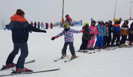 Gmina Bystra-Sidzina: Nauka jazdy na nartach