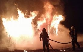 Bystra Podhalańska: Pożar budynku gospodarczego