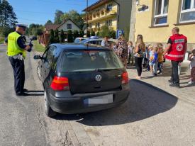 Akcja &quot;bezpieczeństwo na drodze&quot; w Lachowicach.