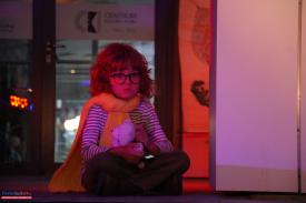 Mały Książę w plenerze. Spektakl przed Makowskim Centrum Kultury.