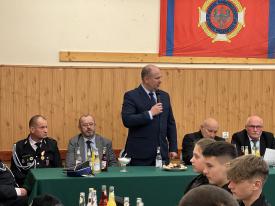 Walne zebranie sprawozdawcze w OSP Łętownia.