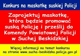 Zaprojektuj maskotkę suskiej Policji