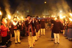 Plenerowa Droga Krzyżowa w Juszczynie.