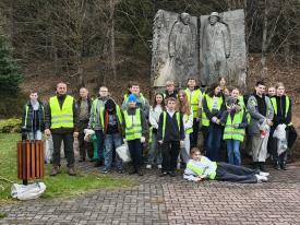 Leśnicy i gmina Zawoja wspólnie dbają o czystość regionu.