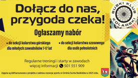 Suski Klub Kolarski ogłasza nabór. 
