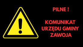 PILNE: Skażona woda w Skawicy ! - Komunikat Urzędu Gminy. 