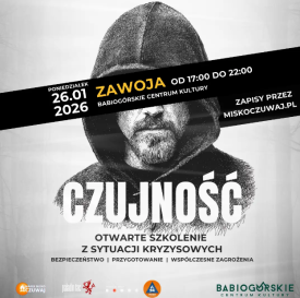 Kryzys, zagrożenie, reakcja! Otwarte szkolenie z bezpieczeństwa w BCK Zawoja.