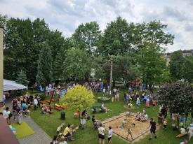 Piknik Rodzinny w Suchej Beskidzkiej. Razem tworzymy bezpieczną społeczność!