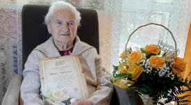 Maria Szkolak świętowała jubileusz setnych urodzin