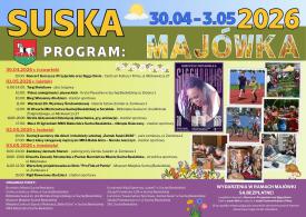 Suska Majówka 2026. Cztery dni muzyki, sportu i rodzinnych atrakcji.