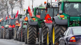 Protest rolników. Dziś możliwe poważne utrudnienia w ruchu.
