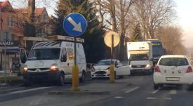 Sucha Beskidzka: Ford wjechał w Renaulta