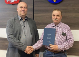 Umowa na remont placu przy OSP Wysoka podpisana.
