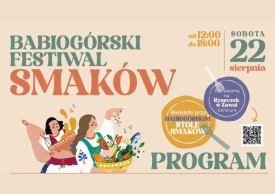 IV Babiogórski Festiwal Smaków już 22 sierpnia w Zawoi. Będzie pysznie!