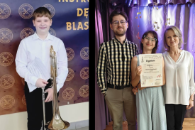 Muzyczne sukcesy uczniów szkoły muzycznej z Suchej Beskidzkiej.