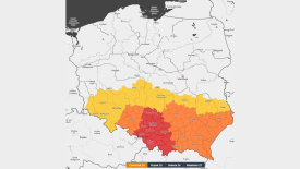 IMGW prognozuje bardzo silne i niebezpieczne burze! Trzeci stopień zagrożenia!