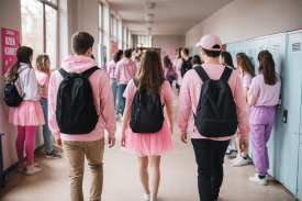 Różowy immunitet „Witosie”. Czy uczniowie podejmą wyzwanie w najbliższy poniedziałek?