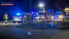 Zderzenie Audi z motocyklem na DK28. Są wstępne ustalenia policji.