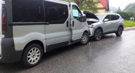 Stryszawa: Czołowe zderzenie dwóch pojazdów