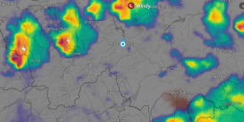 Instytut Meteorologii i Gospodarki Wodnej ostrzega przed burzą.